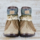 BOTAS BOHO SERPIENTE PIEL GOLDEN - TALLA 38