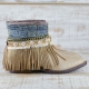 BOTAS BOHO SERPIENTE PIEL GOLDEN - TALLA 38