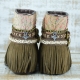 BOTAS BOHO SERPIENTE PIEL GOLDEN - TALLA 37
