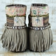 BOTAS BOHO SERPIENTE PIEL GOLDEN - TALLA 40