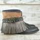 BOTAS BOHO PIEL NEGRO - TALLA 40