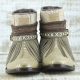 BOTAS BOHO SERPIENTE PIEL GOLDEN - TALLA 38