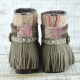 BOTAS BOHO SERPIENTE PIEL GOLDEN - TALLA 38