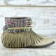 BOTAS BOHO SERPIENTE PIEL GOLDEN - TALLA 39