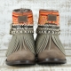 BOTAS BOHO PIEL MARRÓN - TALLA 38