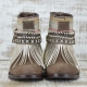 BOTAS BOHO PIEL MARRÓN TALLA 36