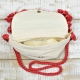 BOHO RED BAG