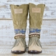 BOTAS WOLF PIEL COLOR BEIGE - TALLA 36