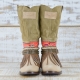 BOTAS WOLF PIEL COLOR BEIGE - TALLA 36