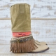 BOTAS WOLF PIEL COLOR BEIGE - TALLA 36