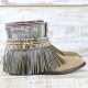 BOTAS BOHO PIEL FANGO - TALLA 38