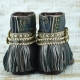 BOTAS BOHO SERPIENTE PIEL GOLDEN - TALLA 41  