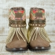 BOTAS BOHO PIEL MARRÓN TALLA 37