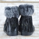 BOTAS ALASKA PIEL COLOR NEGRO - TALLA 39