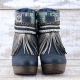 BOTAS BOHO TACON PIEL NEGRO - TALLA 40