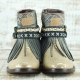 BOTAS BOHO SERPIENTE PIEL GOLDEN - TALLA 37