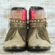 BOTAS BOHO SERPIENTE PIEL GOLDEN - TALLA 38