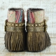 BOTAS BOHO SERPIENTE PIEL GOLDEN - TALLA 38