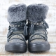 BOTAS ALASKA PIEL COLOR NEGRO - TALLA 36