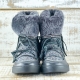 BOTAS ALASKA PIEL COLOR NEGRO - TALLA 41