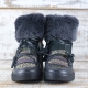 BOTAS ALASKA PIEL COLOR NEGRO - TALLA 41