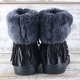 BOTAS ALASKA PIEL COLOR NEGRO - TALLA 41