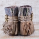 BOTAS BOHO SERPIENTE PIEL MARRÓN - TALLA 39