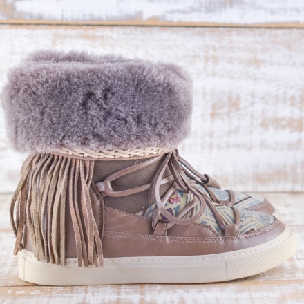 BOTAS ALASKA PIEL COLOR MARRÓN - TALLA 37