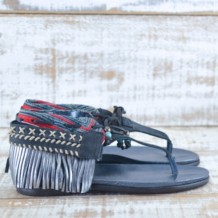 SANDALIA INDIE NEGRO - TALLA 39