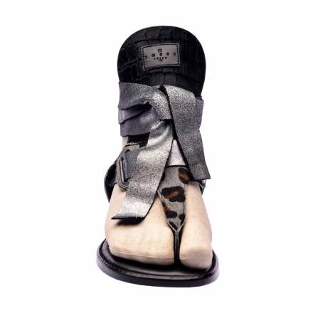 CORREAS MOON SANDAL BLACK COCO