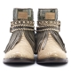 BOTAS BOHO SERPIENTE PIEL GOLDEN - TALLA 38