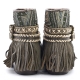 BOTAS BOHO SERPIENTE PIEL GOLDEN - TALLA 38