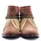 BOTAS BOHO PIEL MARRÓN TALLA 41