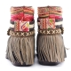 BOTAS BOHO SERPIENTE PIEL GOLDEN - TALLA 39