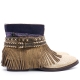 BOTAS BOHO SERPIENTE PIEL GOLDEN - TALLA 40