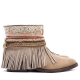 BOTAS BOHO PIEL FANGO - TALLA 38
