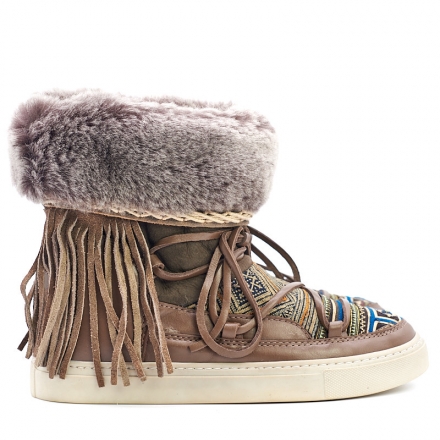 BOTAS ALASKA PIEL COLOR MARRÓN - TALLA 37