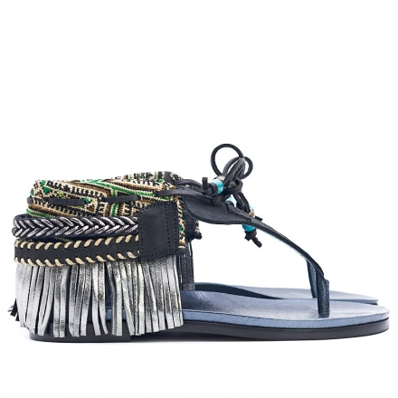 SANDALIA INDIE NEGRO - TALLA 37