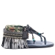 INDIE BLACK SANDAL - SIZE 37