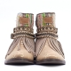 BOTAS BOHO SERPIENTE PIEL GOLDEN - TALLA 38