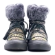 BOTAS ALASKA PIEL COLOR NEGRO - TALLA 41