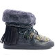 BOTAS ALASKA PIEL COLOR NEGRO - TALLA 41