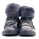 BOTAS ALASKA PIEL COLOR NEGRO - TALLA 41