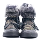 BOTAS ALASKA PIEL COLOR NEGRO - TALLA 41