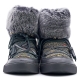 BOTAS ALASKA PIEL COLOR NEGRO - TALLA 40