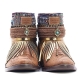 BOTAS BOHO PIEL MARRÓN - TALLA 38