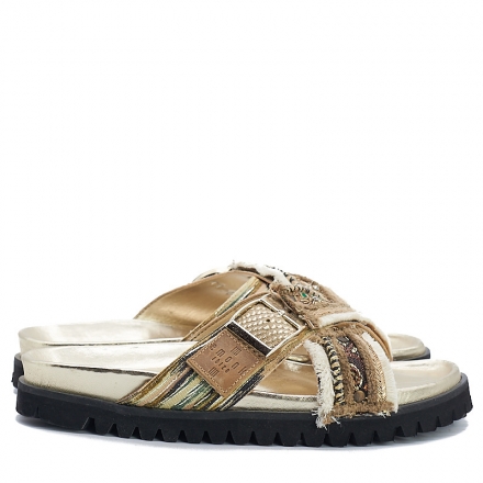 Kauri Sandals striped