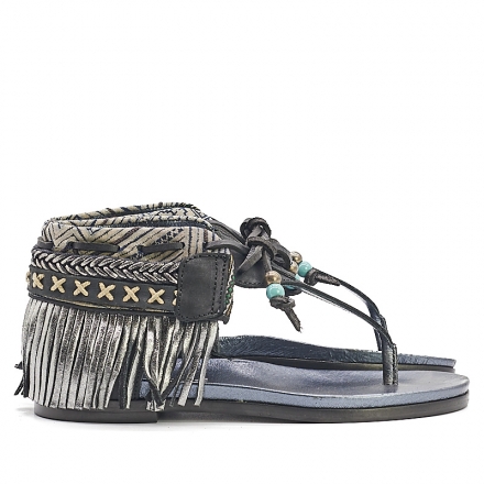 SANDALIA INDIE NEGRO - TALLA 36