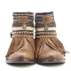 BOTAS BOHO SERPIENTE PIEL MARRÓN - TALLA 38