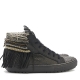 SNEAKER SERPIENTE PIEL NEGRA - TALLA 41